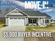 Charming one-story home featuring a two-car garage, landscaped front yard, and inviting front porch at 144 Emerson Fields Dr, Pikeville, NC 27863