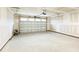 Spacious two-car garage offers ample parking and storage space with an automatic door at 144 Emerson Fields Dr, Pikeville, NC 27863