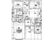 First floor plan showcasing open layout at 1045 Cabin Creek, Pittsboro, NC 27312