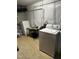 Utility room with laundry, sink, table and other utility items at 184 Pine E St, Lillington, NC 27546