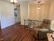 Living room with hardwood floors and a comfortable recliner chair at 184 Pine E St, Lillington, NC 27546