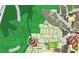 A parcel map showing surrounding land use and proximity to nearby subdivisions at 1917 New Hill Olive Chapel Rd, New Hill, NC 27562