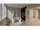 Cozy home office with custom built-ins, a modern desk, and plenty of natural light at 725 Catawba St, Raleigh, NC 27609