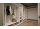 Spacious walk-in closet with custom shelving and ample storage space for organizing clothing and accessories at 725 Catawba St, Raleigh, NC 27609
