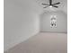 Spacious bedroom with a ceiling fan and natural light from the window at 30 Chestnut Oak Dr, Youngsville, NC 27596