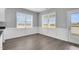 Cozy nook featuring wainscoting and modern finishes at 208 Hillwood Dr, Sanford, NC 27332