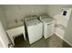 Laundry room with washer, dryer and utility sink at 3014 Freewinds Way # 45, Cary, NC 27519