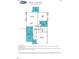 First floor plan showcasing the layout of the Teton model with crawl space and garage at 556 Barbour Farm Ln, Four Oaks, NC 27524
