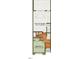 Floorplan showing Bedroom 3, Bath 3, foyer, one car garage and covered porch at 1142 Cottonsprings Dr, Wendell, NC 27591