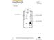 Second floor plan features a gourmet kitchen and great room at 3010 Freewinds Way # 43, Cary, NC 27519