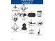 Various lighting options with island pendants, dining fixtures, and sconces for the foyer and Primary bath at 72 Polenta Rd, Smithfield, NC 27577