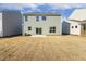 Two story house with backyard patio at 26 Steppe Way, Garner, NC 27529