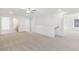 Spacious loft area with carpet flooring, access to bedrooms and bathroom at 26 Steppe Way, Garner, NC 27529