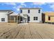 Home features a screened porch and large backyard at 36 Steppe Way, Garner, NC 27529