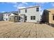 Home features a screened porch and large backyard at 36 Steppe Way, Garner, NC 27529