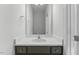 Small bathroom with vanity and quartz countertop at 36 Steppe Way, Garner, NC 27529