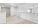 Upstairs hallway with carpeted floor and access to bedrooms at 36 Steppe Way, Garner, NC 27529