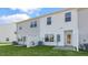 Private backyard with small patio and grassy area at 168 Perseus St, Angier, NC 27501
