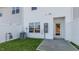 Private backyard with small patio and grassy area at 168 Perseus St, Angier, NC 27501