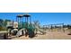 Modern playground with slides, climbing structures, and swings at 168 Perseus St, Angier, NC 27501