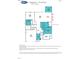 Schematic of the first floor, featuring an owner's suite, kitchen, great room, and garage at 472 Barbour Farm Ln, Four Oaks, NC 27524