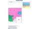 Layout showing where flooring breaks are in the kitchen, bedrooms, living spaces, and bathrooms of the home at 472 Barbour Farm Ln, Four Oaks, NC 27524
