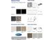 Selections of interior and exterior finishes for a new home construction at 504 Barbour Farm Ln, Four Oaks, NC 27524