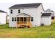 View of the screened-in porch at 576 Barbour Farm Ln, Four Oaks, NC 27524