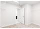 Spacious closet with carpeted flooring, wire shelving and a view into the modern bathroom at 674 Barbour Farm Ln, Four Oaks, NC 27524