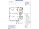 This electrical layout plan highlights the electrical components and wiring within a house at 674 Barbour Farm Ln, Four Oaks, NC 27524