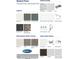 An arrangement of interior finishes, highlighting various elements and color schemes for kitchens and bathrooms at 674 Barbour Farm Ln, Four Oaks, NC 27524