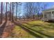 House with backyard and mature trees at 8780 Old Nc 86, Chapel Hill, NC 27516