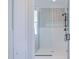 Elegant bathroom with a walk-in shower, soaking tub, and modern fixtures at 8780 Old Nc 86, Chapel Hill, NC 27516