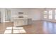 Spacious kitchen with island and hardwood floors at 8780 Old Nc 86, Chapel Hill, NC 27516