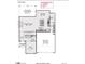 First floor plan showcasing Gathering room, kitchen, dining area, and garage at 1109 Prominence Dr., Homesite 17, Durham, NC 27712