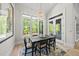 Cozy dining area with natural light and a view of the outdoors at 7417 Dover Hills Dr, Wake Forest, NC 27587