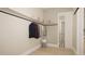 Walk-in closet with ample storage space, clothing racks, and shelves for organization at 3612 Bailey Meadows Drive Dr, Wake Forest, NC 27587