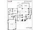 Detailed 1st floor plan showcasing the layout of the primary suite, kitchen, Gathering room, garage, and outdoor spaces at 791 Chapel Ridge Dr, Pittsboro, NC 27312