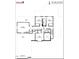 Second floor plan featuring bedrooms, baths, rec room, and unfinished storage areas, offering expansion possibilities at 791 Chapel Ridge Dr, Pittsboro, NC 27312