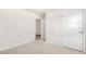 Cozy bedroom featuring plush carpeting and a closet, ideal for comfort and storage at 3604 Drafton Dr, Raleigh, NC 27610