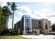 Exterior of Duke Health medical building with modern glass and brick facade at 208 Regency Ridge Dr, Holly Springs, NC 27540