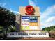 Sign for Holly Springs Towne Center featuring Target, Marshalls, and other retailers at 208 Regency Ridge Dr, Holly Springs, NC 27540