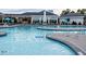 Large outdoor swimming pool at the community center at 208 Regency Ridge Dr, Holly Springs, NC 27540