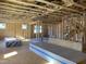 Interior framing of the main level, showing open floor plan at 5037 Trotter Dr, Raleigh, NC 27603