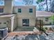 A private backyard and patio area create a tranquil outdoor space at 104 Mossbark Ln, Chapel Hill, NC 27514