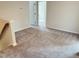 Neutral-toned loft space with plush carpeting located on the upper level of the home at 116 Bristow Ct # 49, Four Oaks, NC 27524