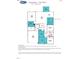Clearwater floor plan featuring a kitchen with gasline cooktop, owner's suite, and 2-car garage at 818 Barbour Farm Ln, Four Oaks, NC 27524