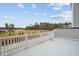 Private deck overlooks wooded area and a community green space at 448 Billingshurst Way, Knightdale, NC 27545