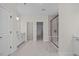 Spacious bathroom with double vanity, walk-in shower, and separate tub at 5017 Trotter Dr, Raleigh, NC 27603