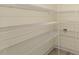 Walk-in pantry with wire shelving offering ample storage at 18 Steppe Way, Garner, NC 27529